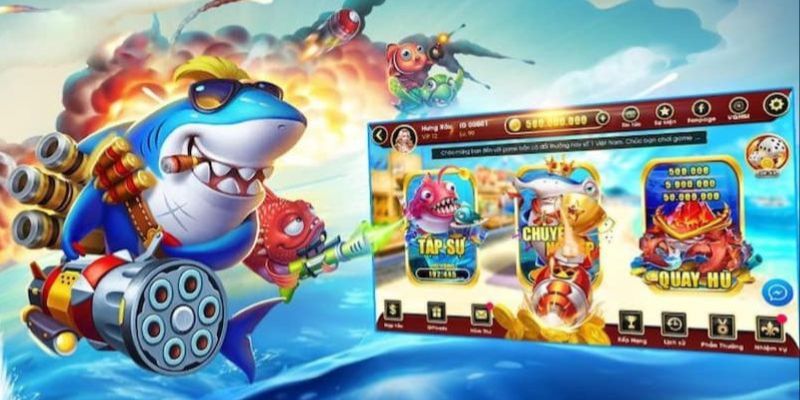 Loại vũ khí bất bại có trong game bắn cá đổi thưởng